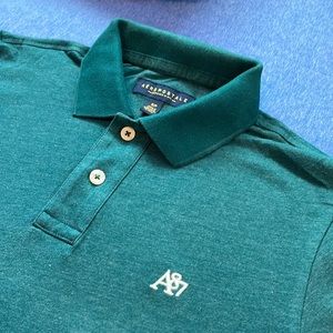 Aéropostale Green Polo sz. Small